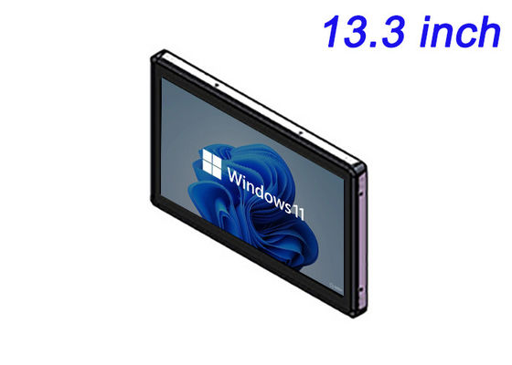 13.3 pollici Windows Embedded Monitor per sistemi di vendita al dettaglio, automazione di fabbrica, elettrodomestici intelligenti e pannelli di informazione pubblica