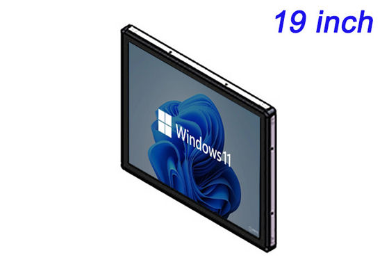 Display Windows Touch incorporato da 19 pollici per punti vendita, pannelli di controllo industriali, imaging medico e biglietti di trasporto