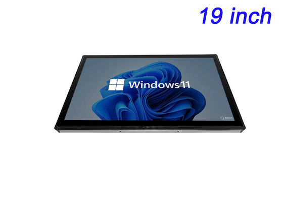Display Windows Touch incorporato da 19 pollici per punti vendita, pannelli di controllo industriali, imaging medico e biglietti di trasporto