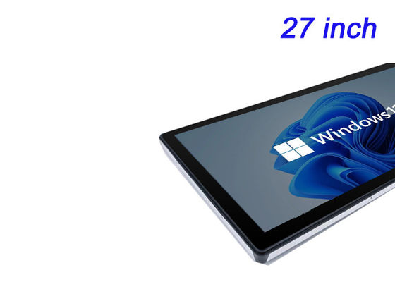 27 pollici di schermo Windows incorporato per la pubblicità digitale, i display delle fiere, i cruscotti logistici e le sale di comando