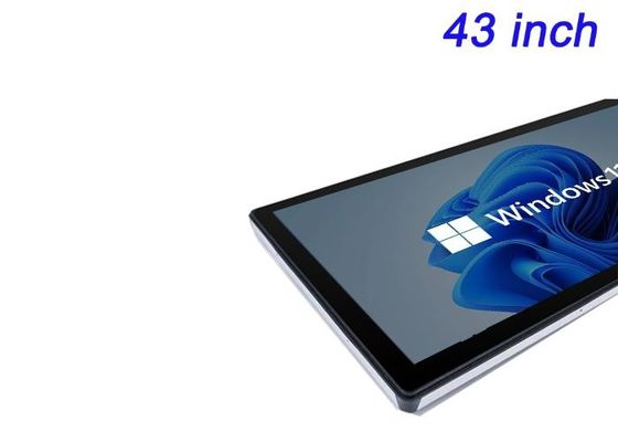 Schermo incorporato Windows da 43 pollici per infrastrutture intelligenti, schermi da stadio, pubblicità immersiva e centri di controllo