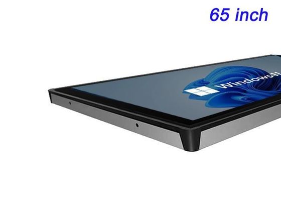 Display touch integrato Windows da 65 pollici per reti di segnaletica digitale, applicazioni della sala di controllo, esperienze immersive e presentazioni ad alto impatto