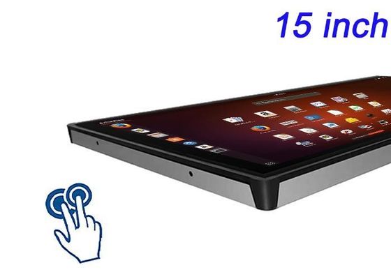 Display touch embedded da 15 pollici Linux per sistemi sanitari, distributori automatici, interfacce di trasporto e pannelli di intrattenimento