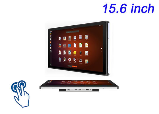 15.6 pollici Linux touch screen incorporato per chioschi pubblici, sistemi di gestione dell'energia, automazione di fabbrica e display didattici