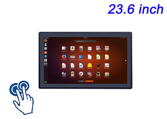 23.6 pollici Linux touch screen embedded per macchine CNC, applicazioni Smart City, sistemi di monitoraggio ospedalieri e stand espositivi