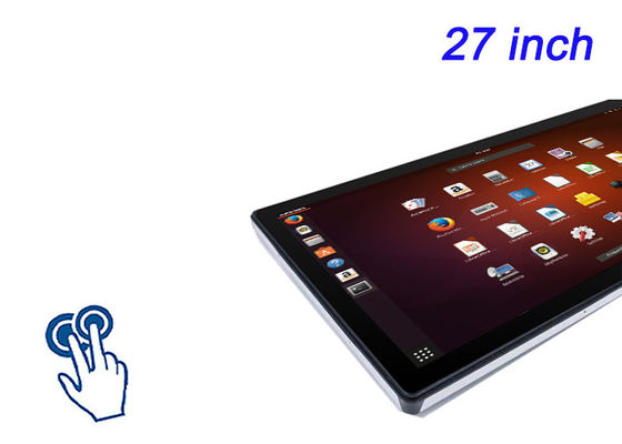 27 pollici Linux touch screen incorporato per display di vendita al dettaglio su larga scala, sistemi di check-in aeroportuali, monitoraggio delle trasmissioni e dashboard energetici