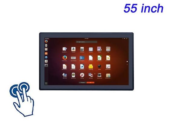 55 pollici Linux touch screen incorporato per la pubblicità al dettaglio di fascia alta, centri di comando, interfacce museali e soluzioni di gioco immersive