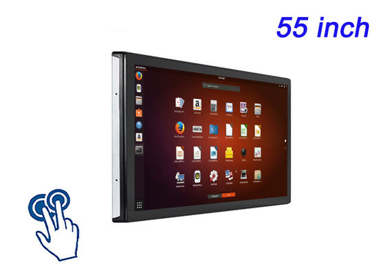 55 pollici Linux touch screen incorporato per la pubblicità al dettaglio di fascia alta, centri di comando, interfacce museali e soluzioni di gioco immersive