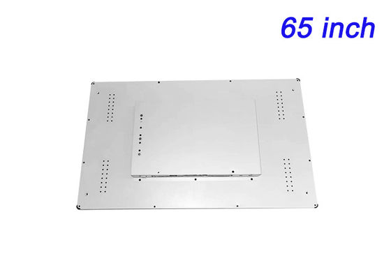 Display touch integrato Linux da 65 pollici per sale conferenze, interfacce mediche avanzate, centri di controllo e infrastrutture per città intelligenti