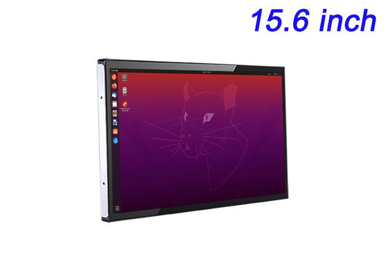 15.6 pollici Linux schermo incorporato per macchine vendite intelligenti, display didattici, pannelli HMI e sistemi di monitoraggio dell'energia