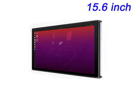 15.6 pollici Linux schermo incorporato per macchine vendite intelligenti, display didattici, pannelli HMI e sistemi di monitoraggio dell'energia