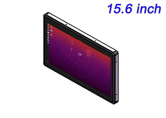 15.6 pollici Linux schermo incorporato per macchine vendite intelligenti, display didattici, pannelli HMI e sistemi di monitoraggio dell'energia