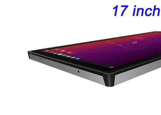 Schermo integrato Linux da 17 pollici per apparecchiature mediche, display di trasporto pubblico, pannelli di controllo industriali e pubblicità al dettaglio