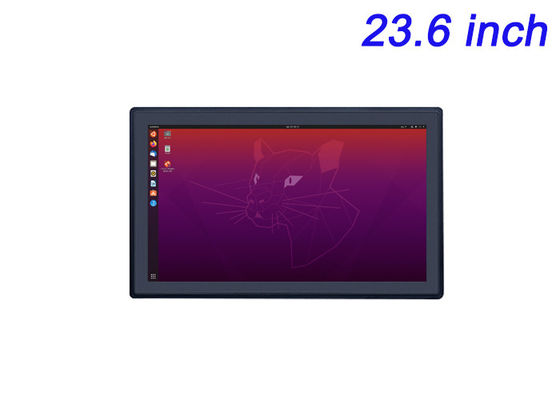 23.6 pollici Linux Embedded Screen per segnaletica digitale, gestione delle strutture, hub di trasporto e centri di comando