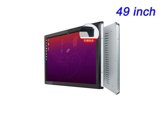 Display integrato Linux da 49 pollici per dashboard aziendali, interfacce per stadi, monitoraggio di fabbrica e pubblicità digitale
