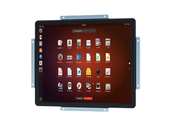 Monitor integrato Linux da 19 pollici per sistemi di monitoraggio di fabbrica, reti di sicurezza, pannelli didattici e sale di controllo della logistica