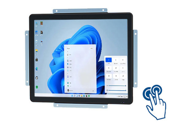 schermo Windows touch da 17 pollici per sistemi di sicurezza e automazione di fabbrica