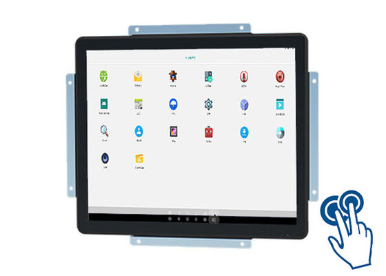 Display LCD Touch Android da 17 pollici per automazione di fabbrica e sistemi di sicurezza