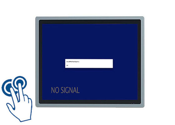 Display resistente da 19 pollici per pannelli di controllo degli accessi e sistemi di trasporto
