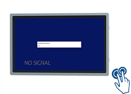 21.5 pollici Large Format touch screen per monitoraggio industriale e chioschi pubblici