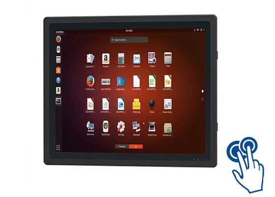 Display touch Linux integrato da 17 pollici per sistemi di sicurezza e monitoraggio logistico