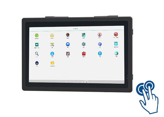 15Display touch Android compatto da 6 pollici per cruscotti di fabbrica e segnaletica digitale