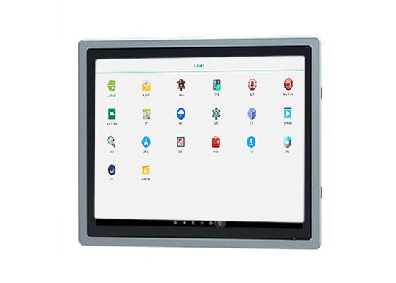PC con schermo Android affidabile da 17 pollici per il monitoraggio industriale e le operazioni logistiche