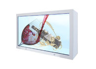 55&quot; esposizione di pubblicità LCD trasparente dell'affissione a cristalli liquidi della vetrina del monitor