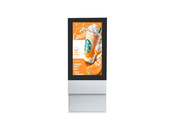 Esposizione LCD all'aperto a 55 pollici Android del bordo HD del segno/chiosco del contrassegno di Digital della pubblicità totem di Windows