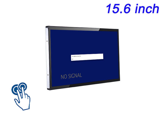15.6 pollici touch screen incorporato per smart city display, arene sportive, pubblicità digitale immersiva, monitoraggio industriale