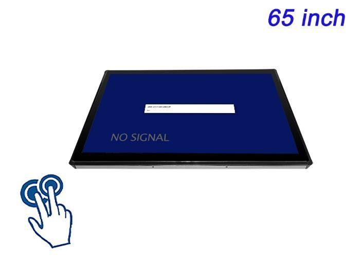 Display touch integrato da 65 pollici per diagnosi medica, attrezzature per petrolio e gas, automazione di fabbrica e centri di comando