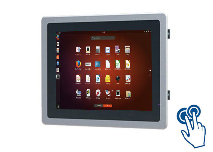 10schermo touch Linux da 4 pollici montato sul retro per pannelli HMI industriali e sistemi di controllo