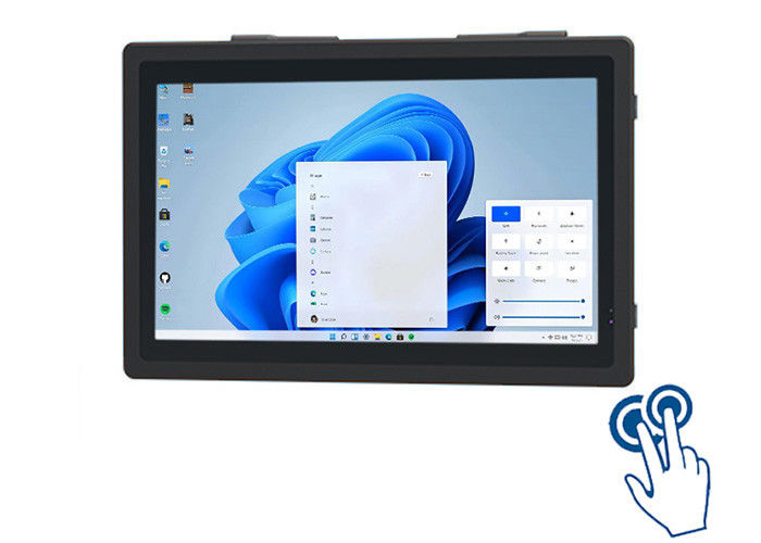 15.6 pollici Elegante schermo Windows touch per il monitoraggio di fabbrica e segnaletica digitale