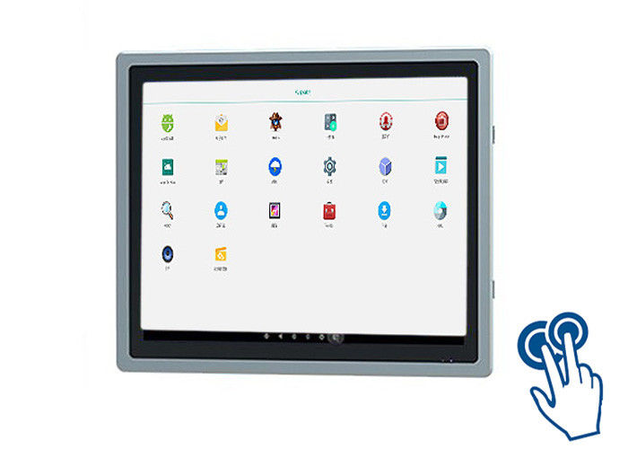 schermo tattile Android integrato da 17 pollici per sistemi di sicurezza e monitoraggio logistico