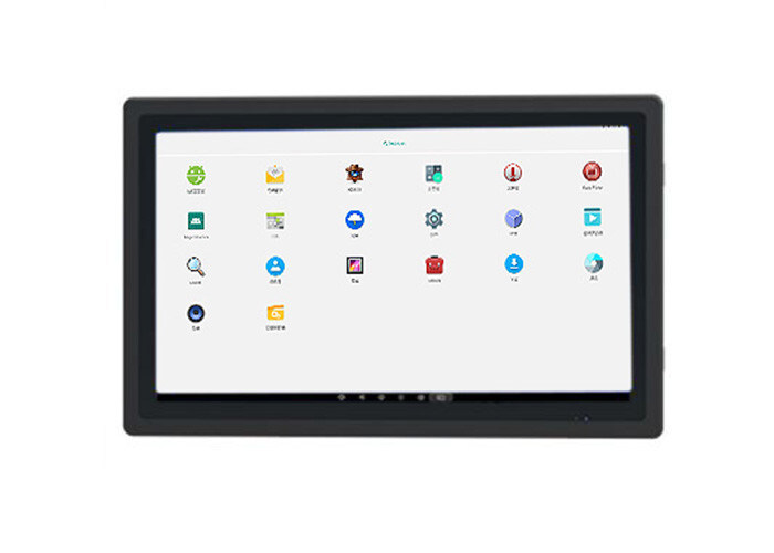 Monitor Android intelligente da 18,5 pollici per sistemi di trasporto e pannelli di controllo accessi